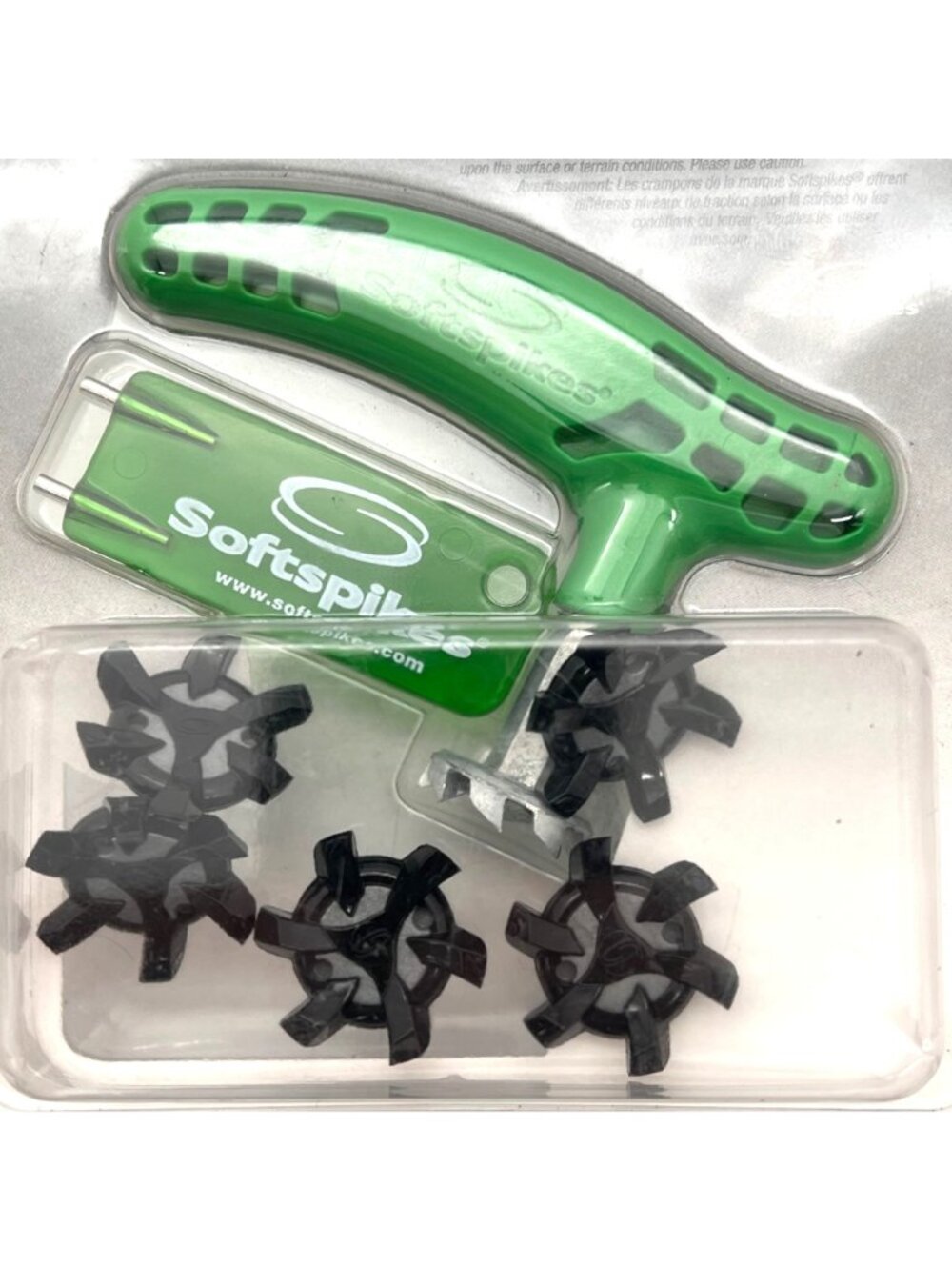 Softspikes Ultimate Cleat Kit With 5 Stealth Golf Cleats, Ripper Tool, & Wrench - Picture 4 of 10